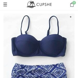 Cupshe high waisted bikini